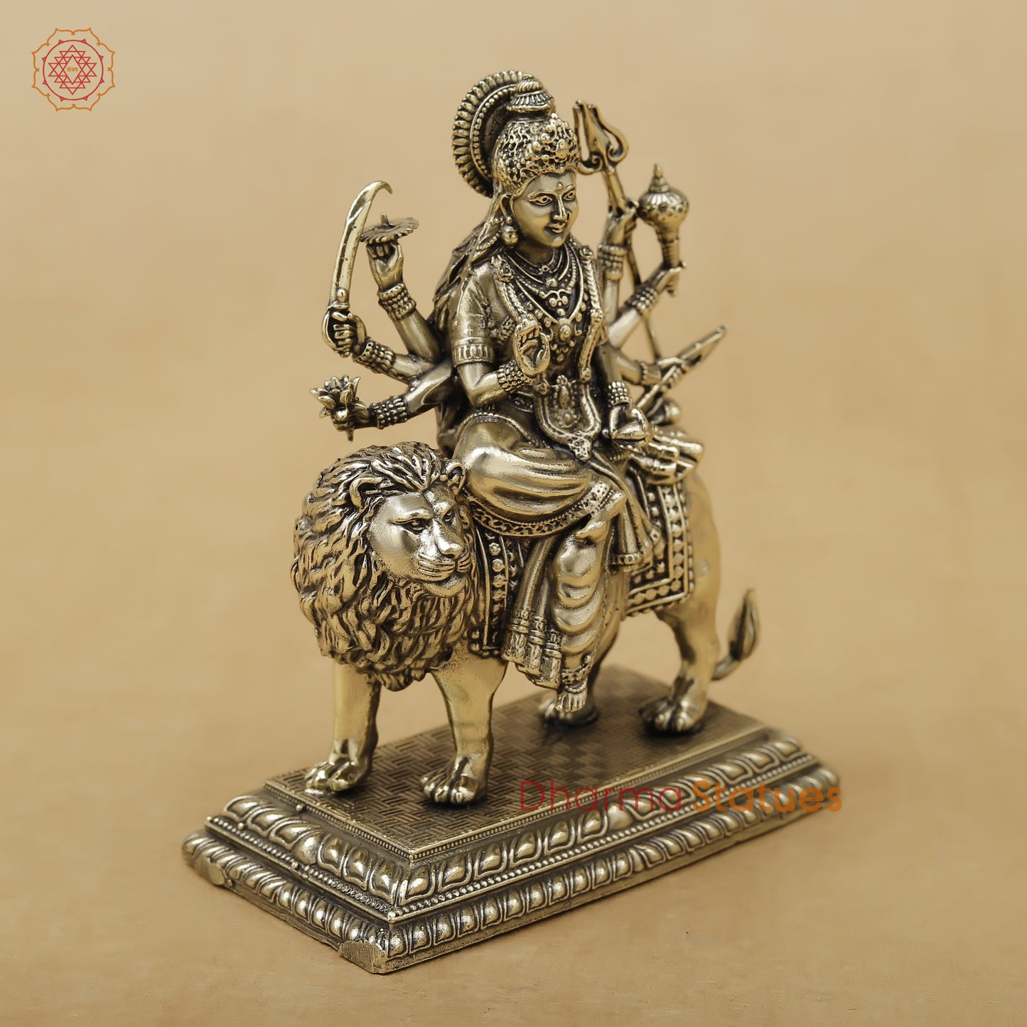 Brass Durga Fine, 4.5"