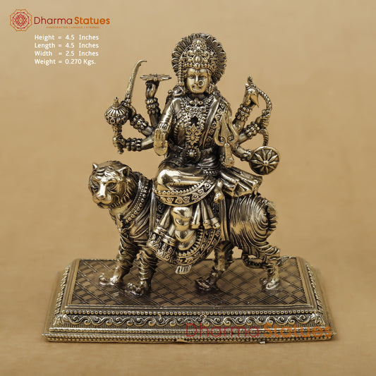 Brass Durga Fine, 4.5"
