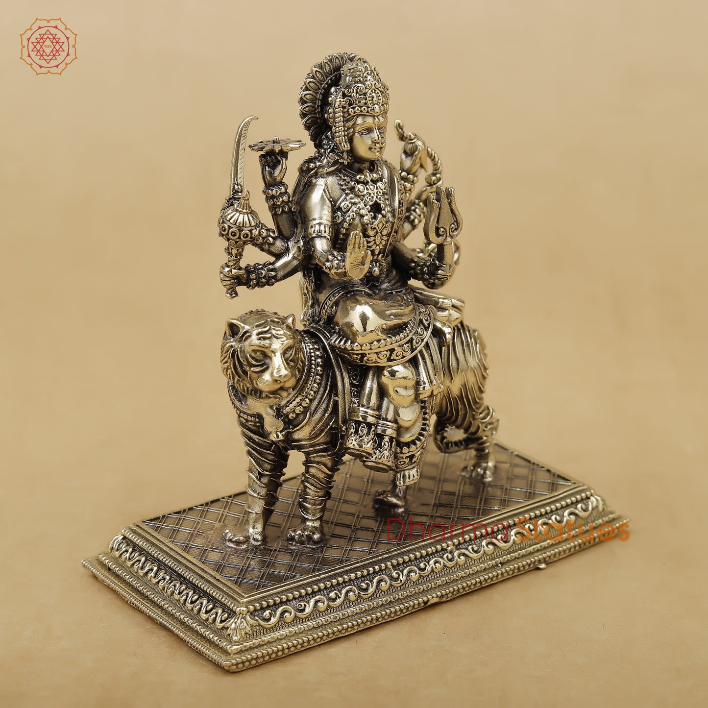 Brass Durga Fine, 4.5"