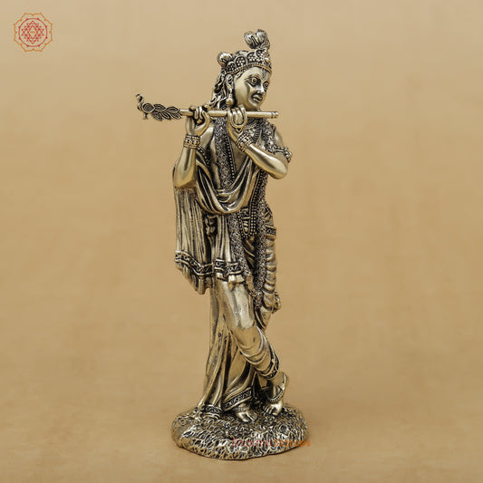 Brass Krishna Fine, 5"