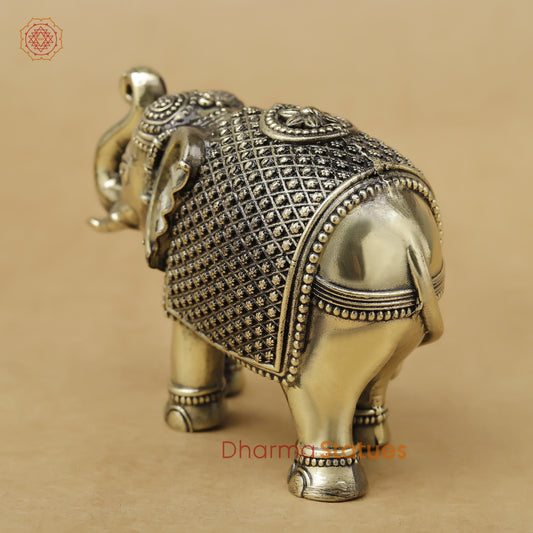 Brass Elephant Fine, 3"