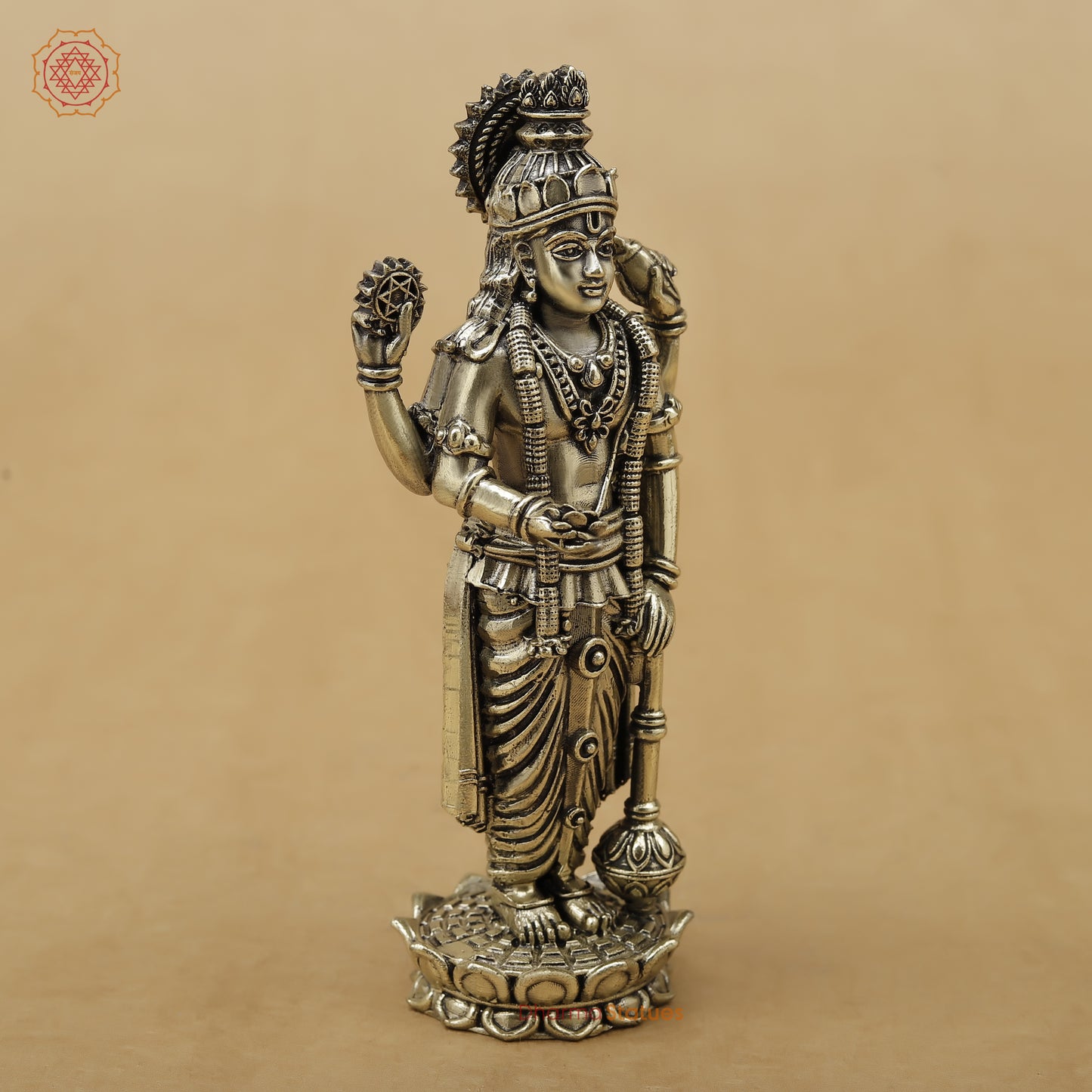 Brass Vishnu Fine, 5"