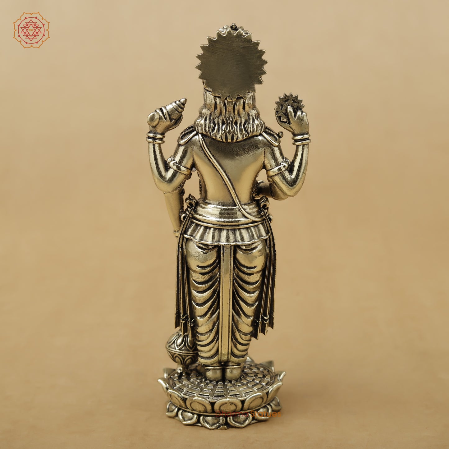 Brass Vishnu Fine, 6"