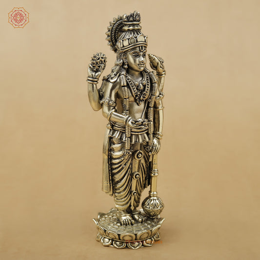 Brass Vishnu Fine, 7"