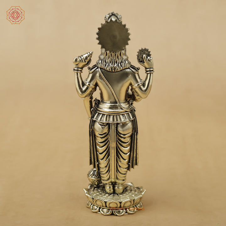 Brass Vishnu Fine, 7"