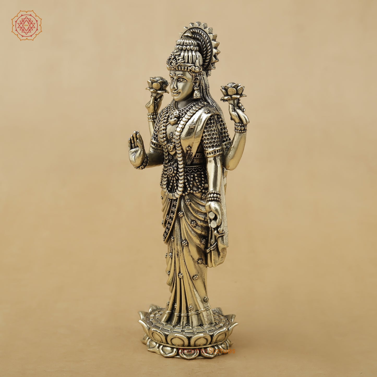 Brass Lakshmi Fine, 7"