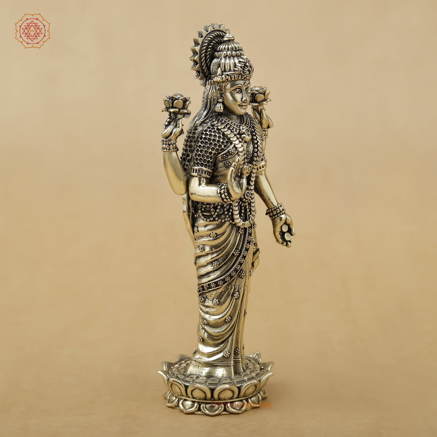 Brass Lakshmi Fine, 7"