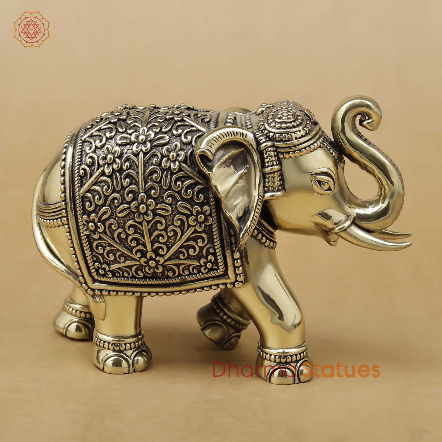 Brass Elephant Fine, 3"