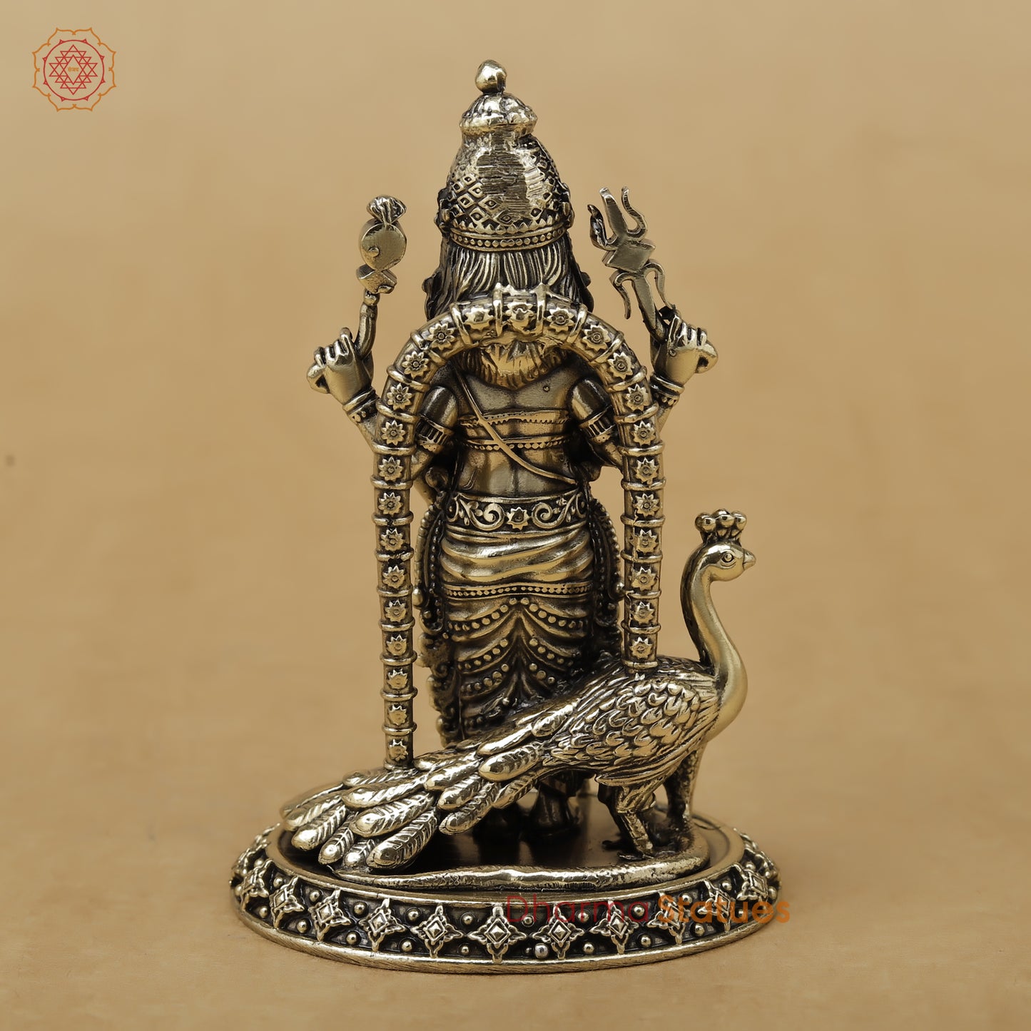 Brass Kartikeya Fine, 4"