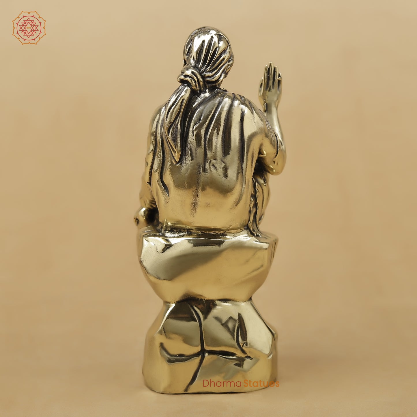 Brass Sai Baba Fine, 4"