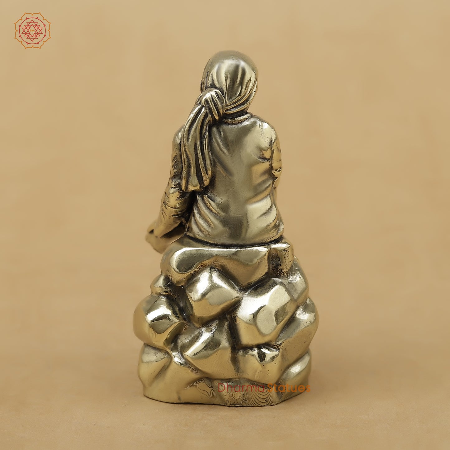 Brass Sai Baba Fine, 3"