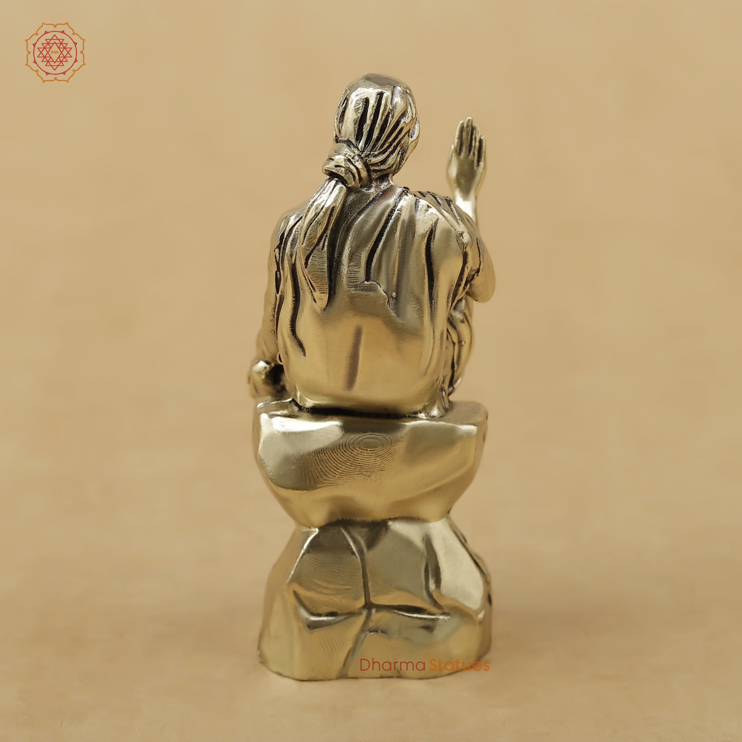 Brass Sai Baba Fine, 3"