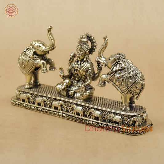 Brass Gajalakshmi Fine, 4.5"