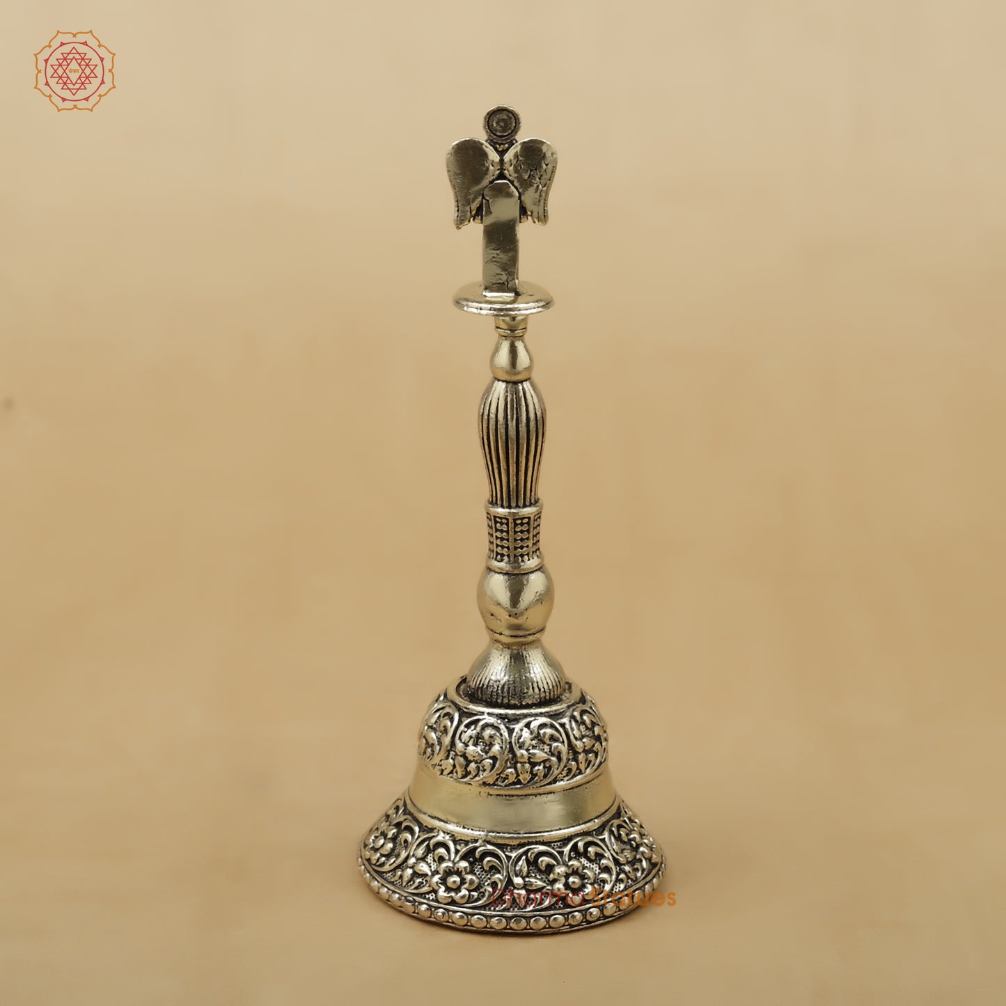 Brass Garuda Ghanti (Bell), 5.5"