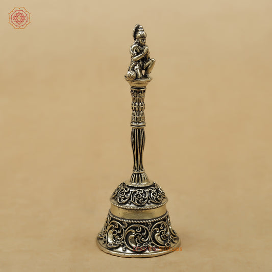 Brass Hanuman Ghanti (Bell), 4"