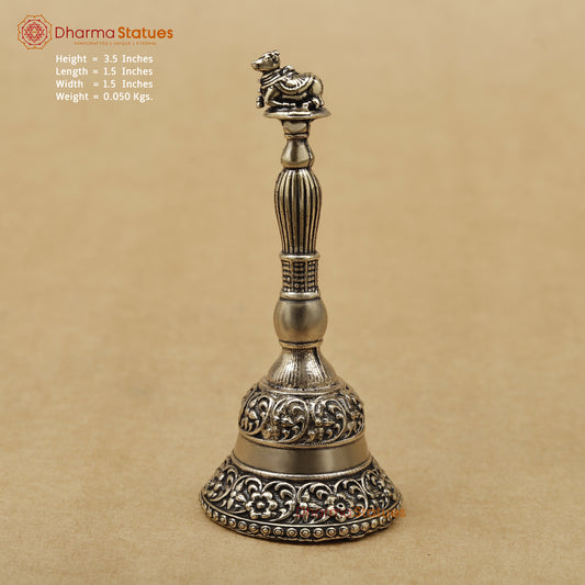 Brass Shankh Ghanti (Bell), 3.5"