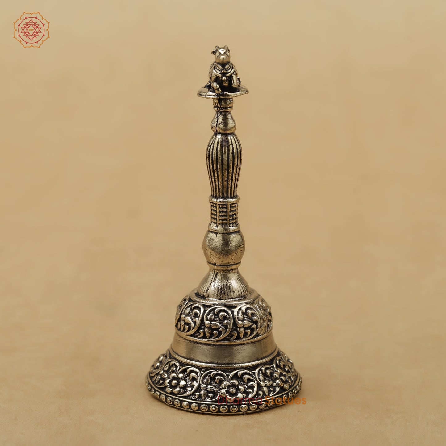 Brass Shankh Ghanti (Bell), 3.5"