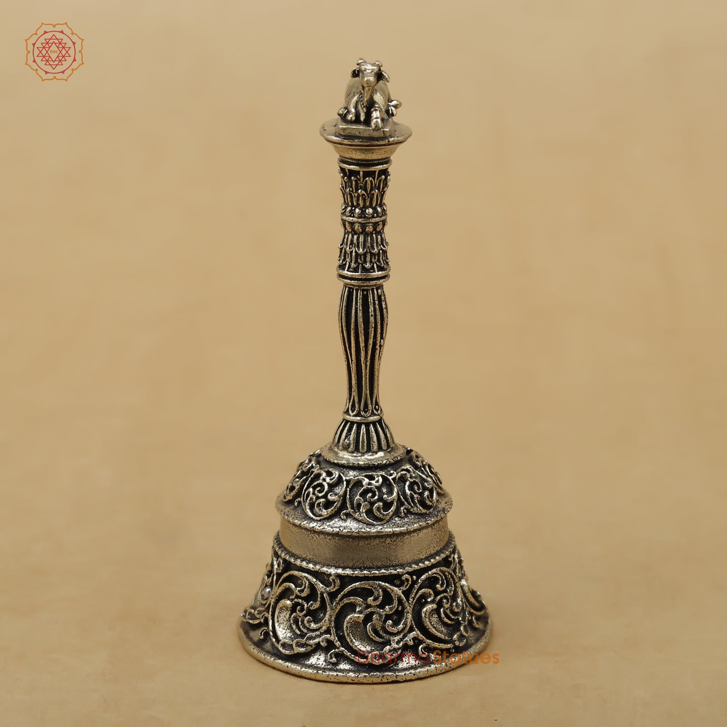 Brass Nandi Ghanti (Bell), 4"'