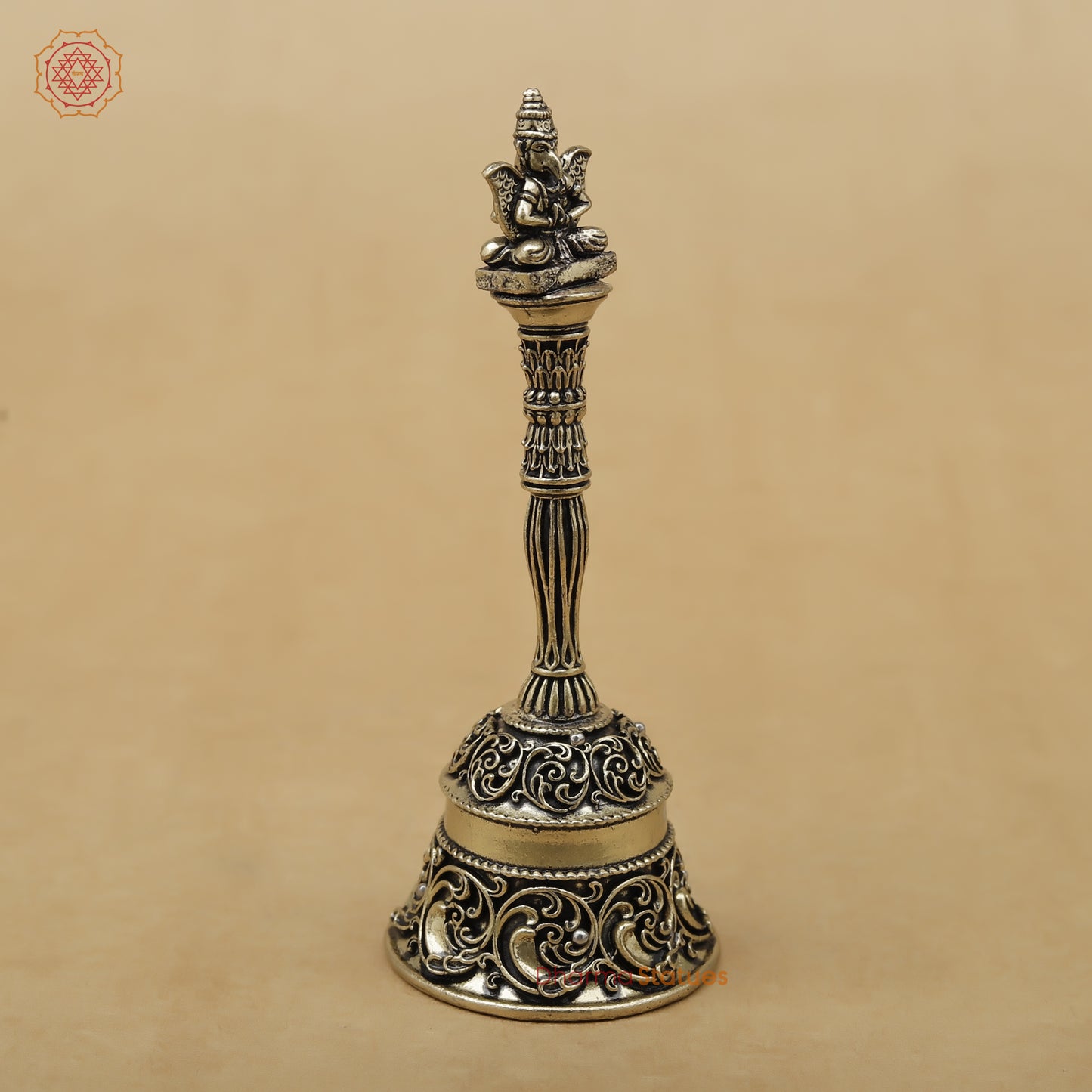 Brass Garuda Ghanti (Bell), 4.5"