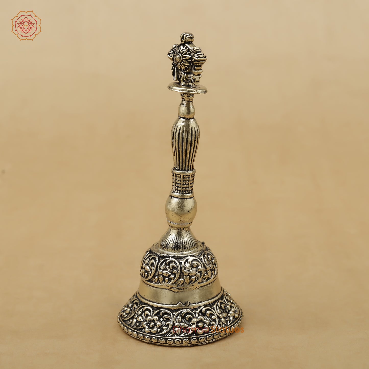Brass Shankh Ghanti (Bell), 5"
