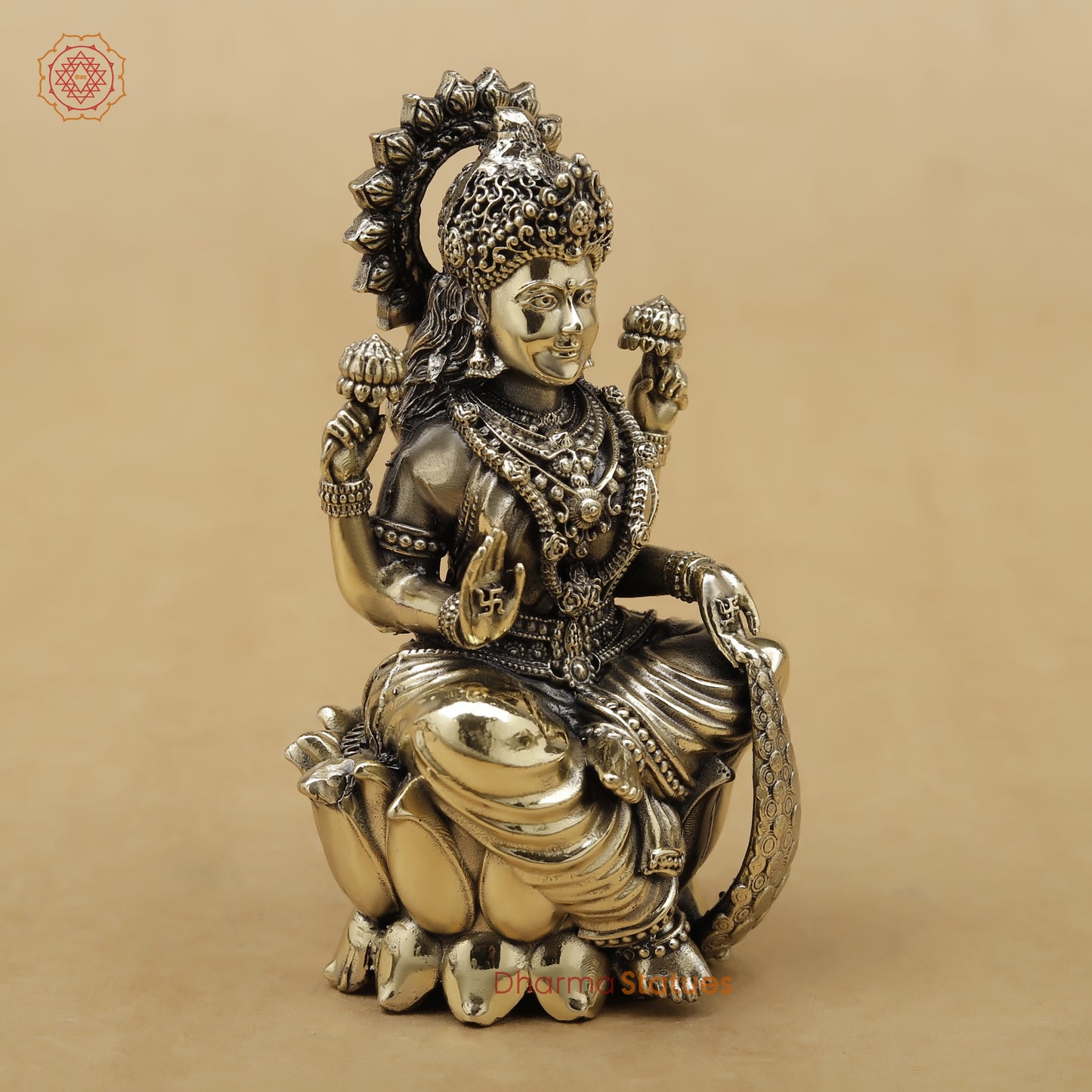 Brass Lakshmi Fine, 4.5"