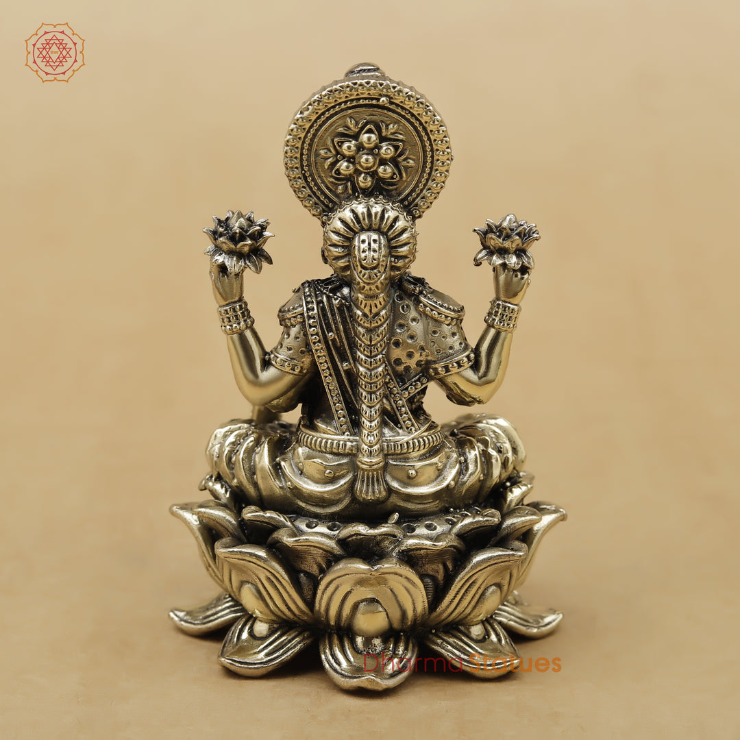 Brass Lakshmi Fine, 4"