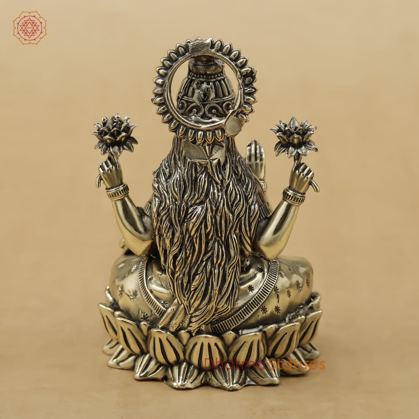 Brass Lakshmi Fine, 4"