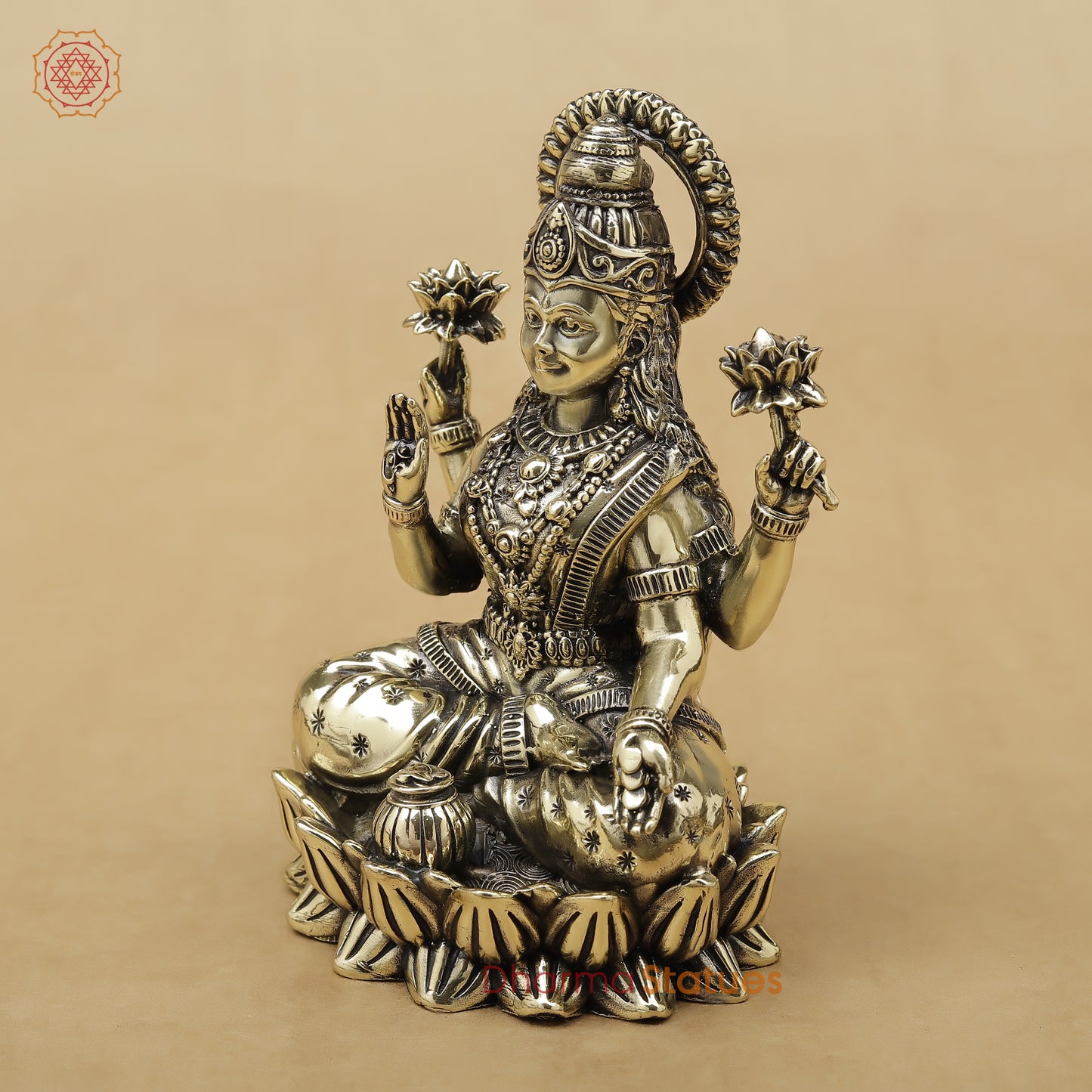 Brass Lakshmi Fine, 5"