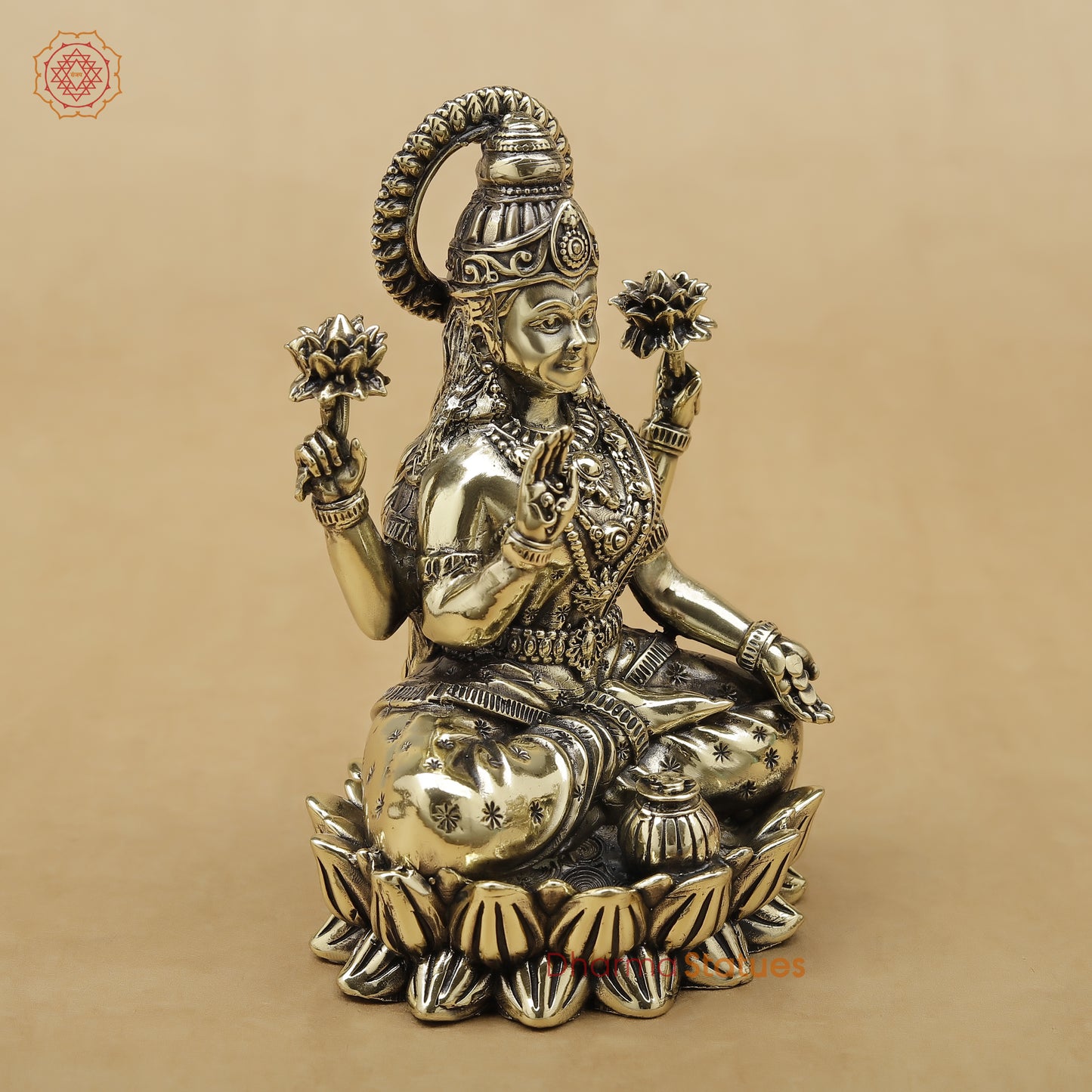 Brass Lakshmi Fine, 5"