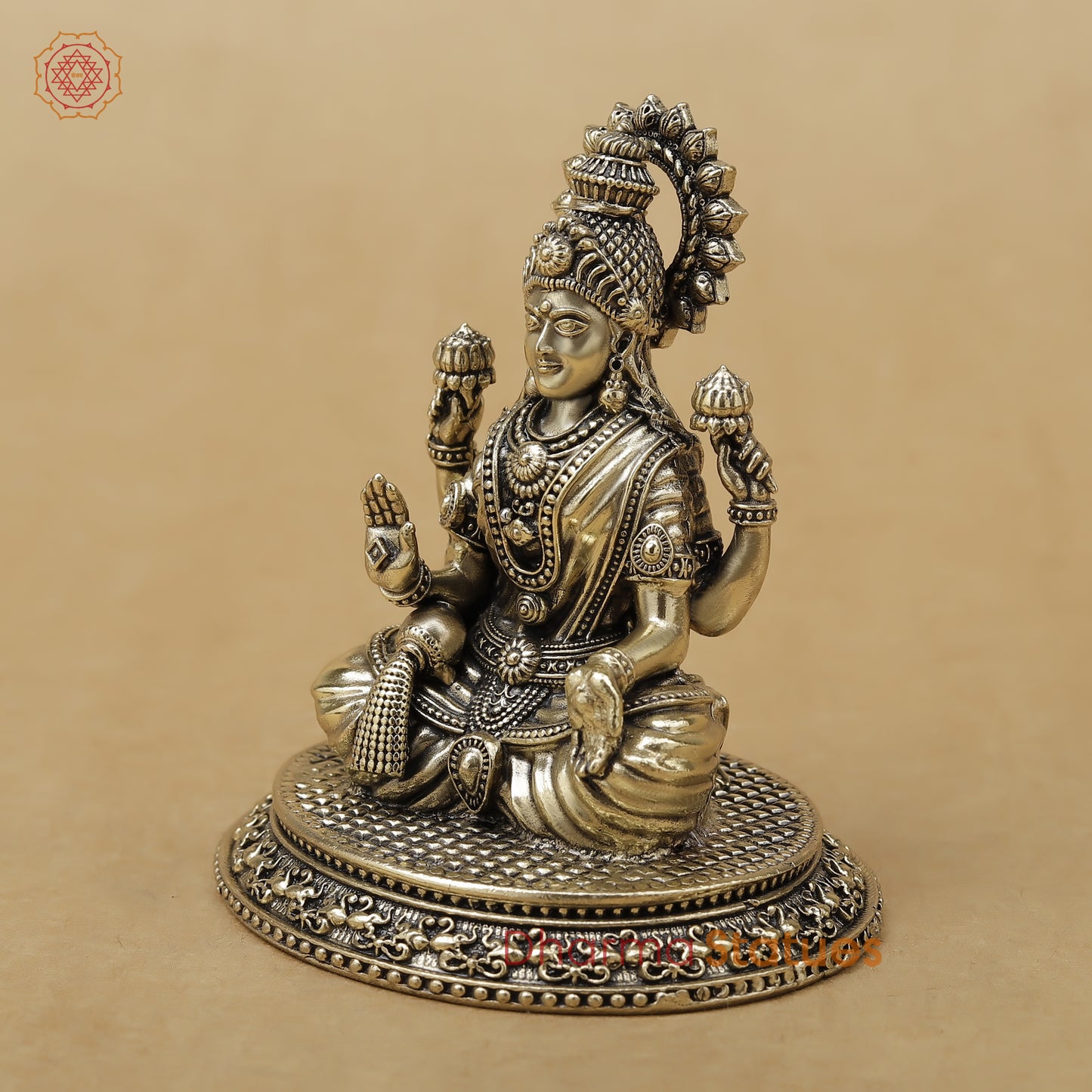 Brass Lakshmi Fine, 3.5"