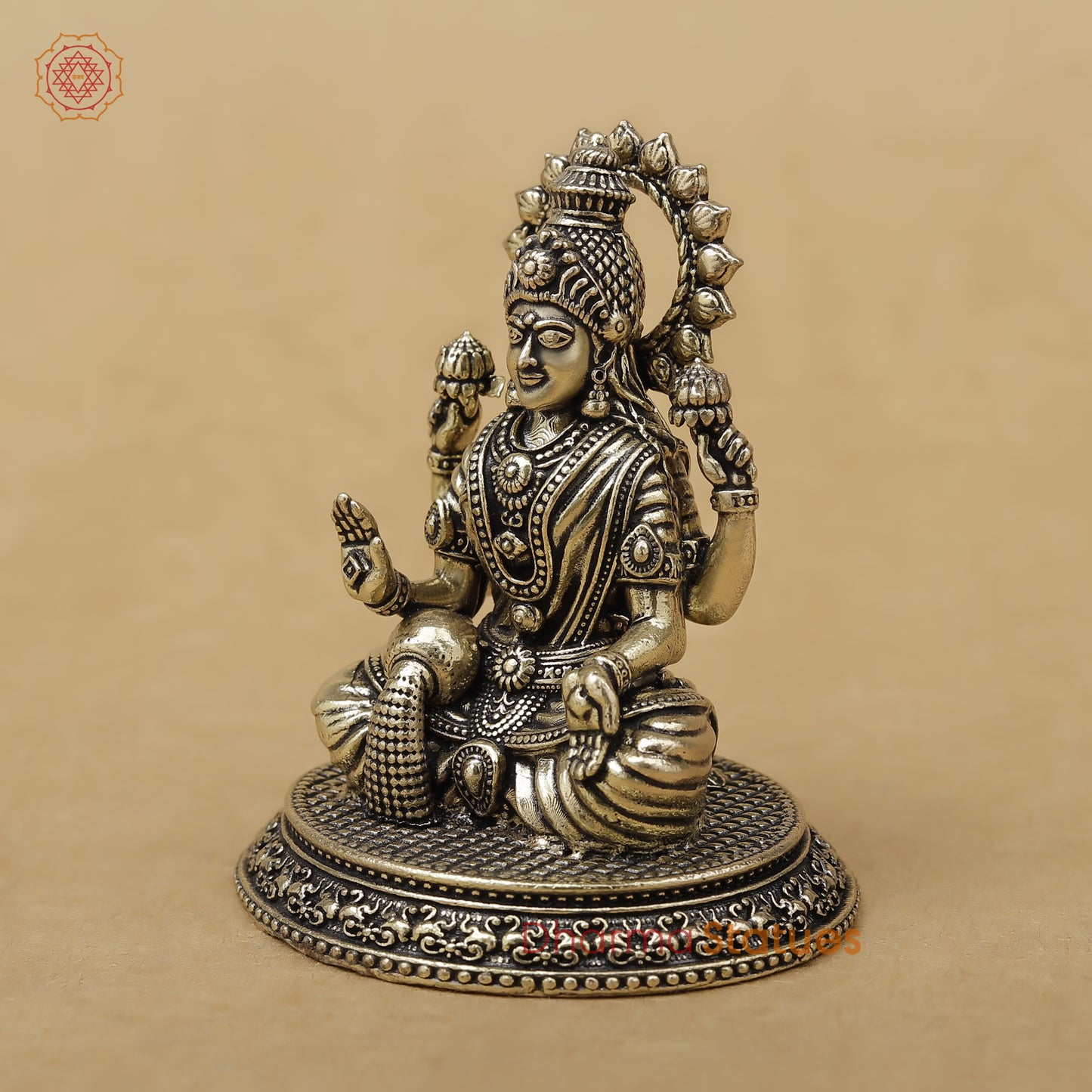 Brass Lakshmi Fine, 3"