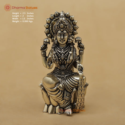 Brass Lakshmi Fine, 2.5"
