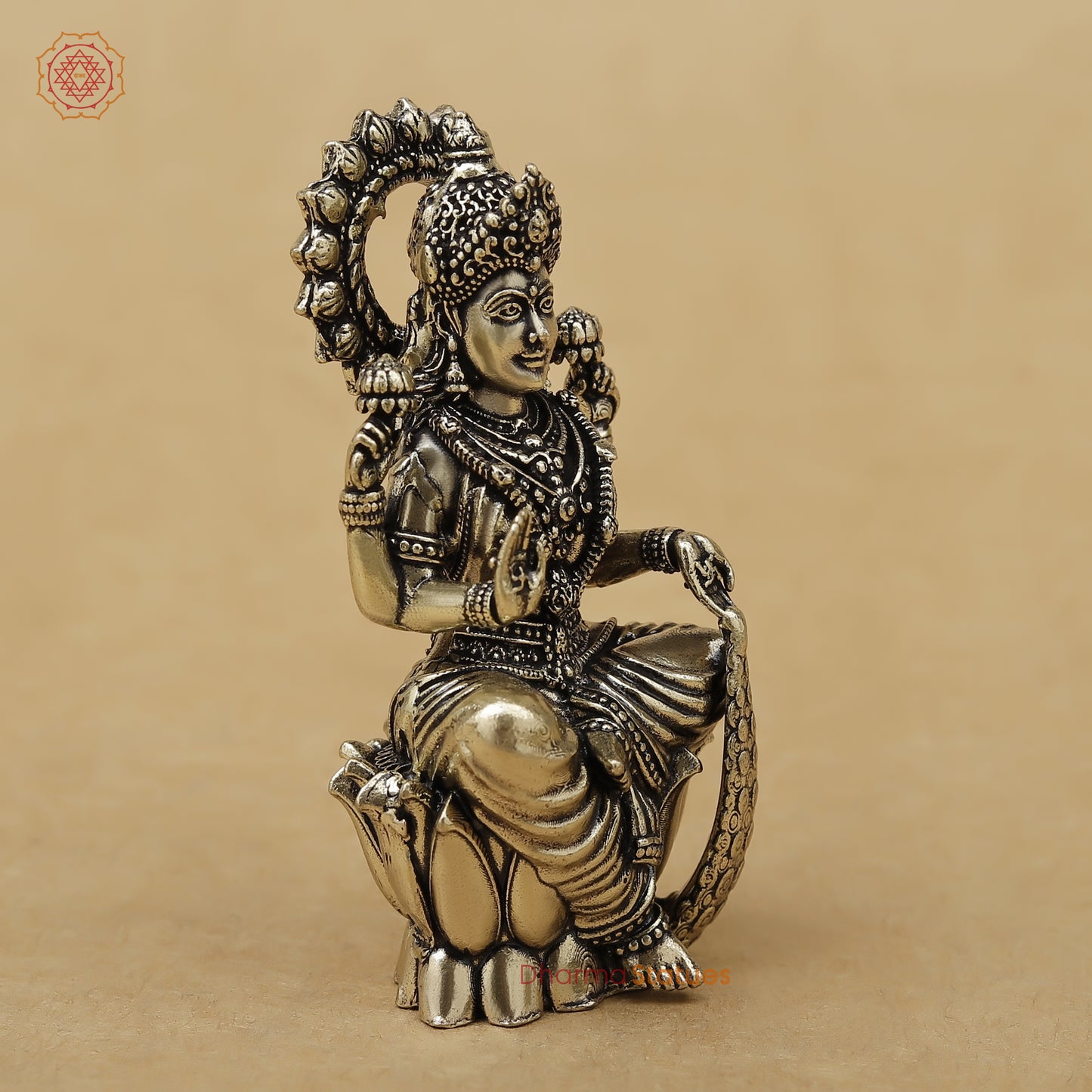 Brass Lakshmi Fine, 2.5"