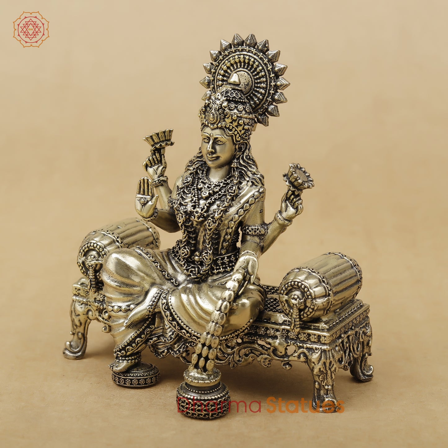 Brass Lakshmi Fine, 4"
