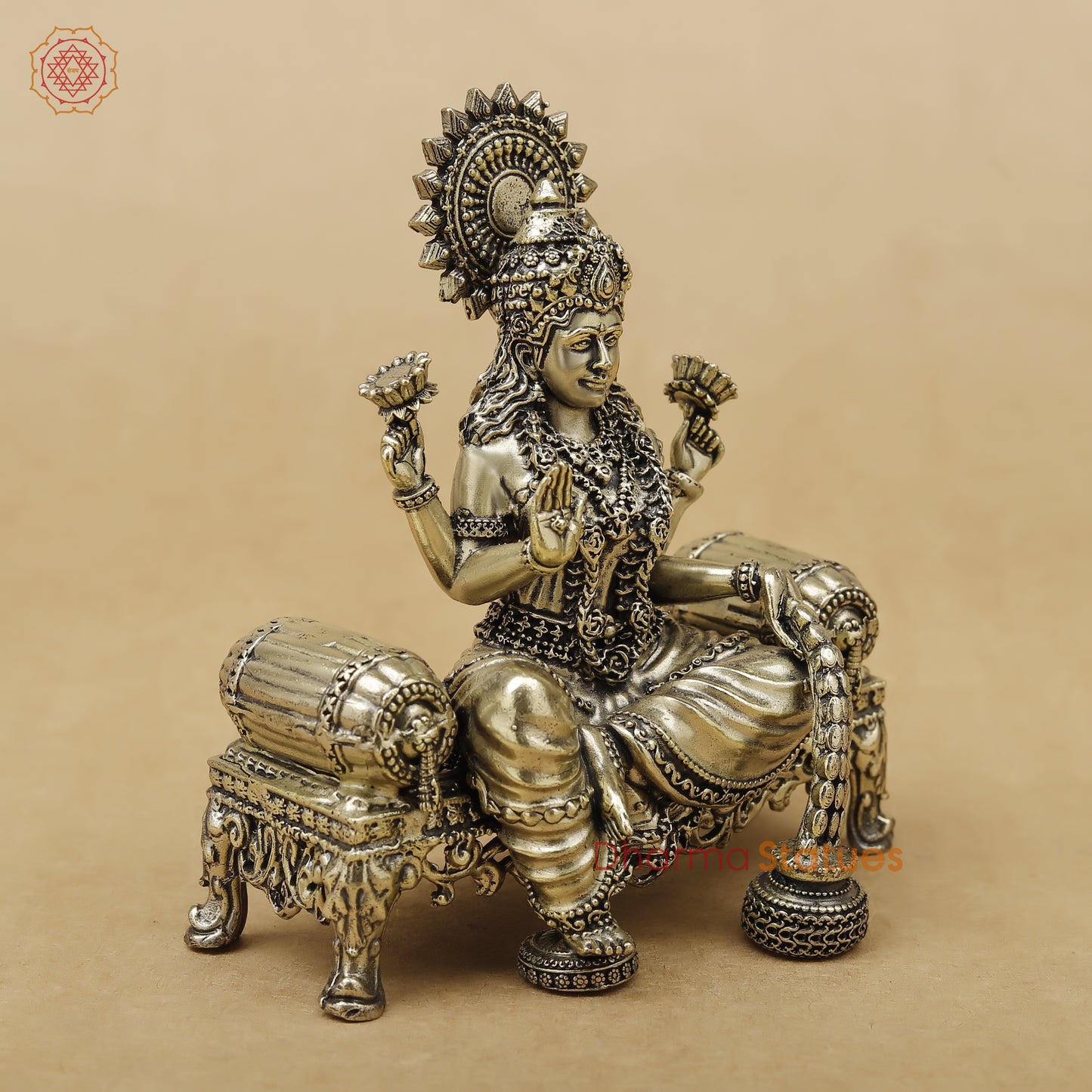 Brass Lakshmi Fine, 4"