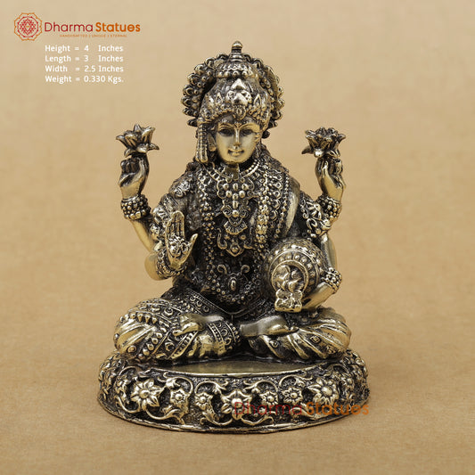 Brass Lakshmi Fine, 4"