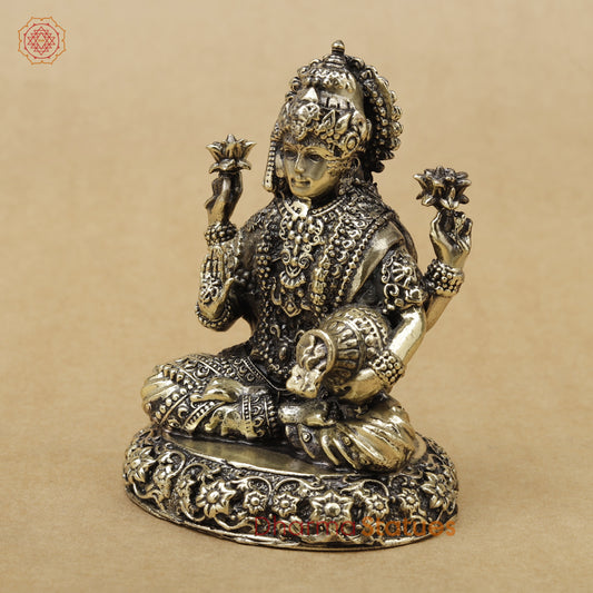 Brass Lakshmi Fine, 4"