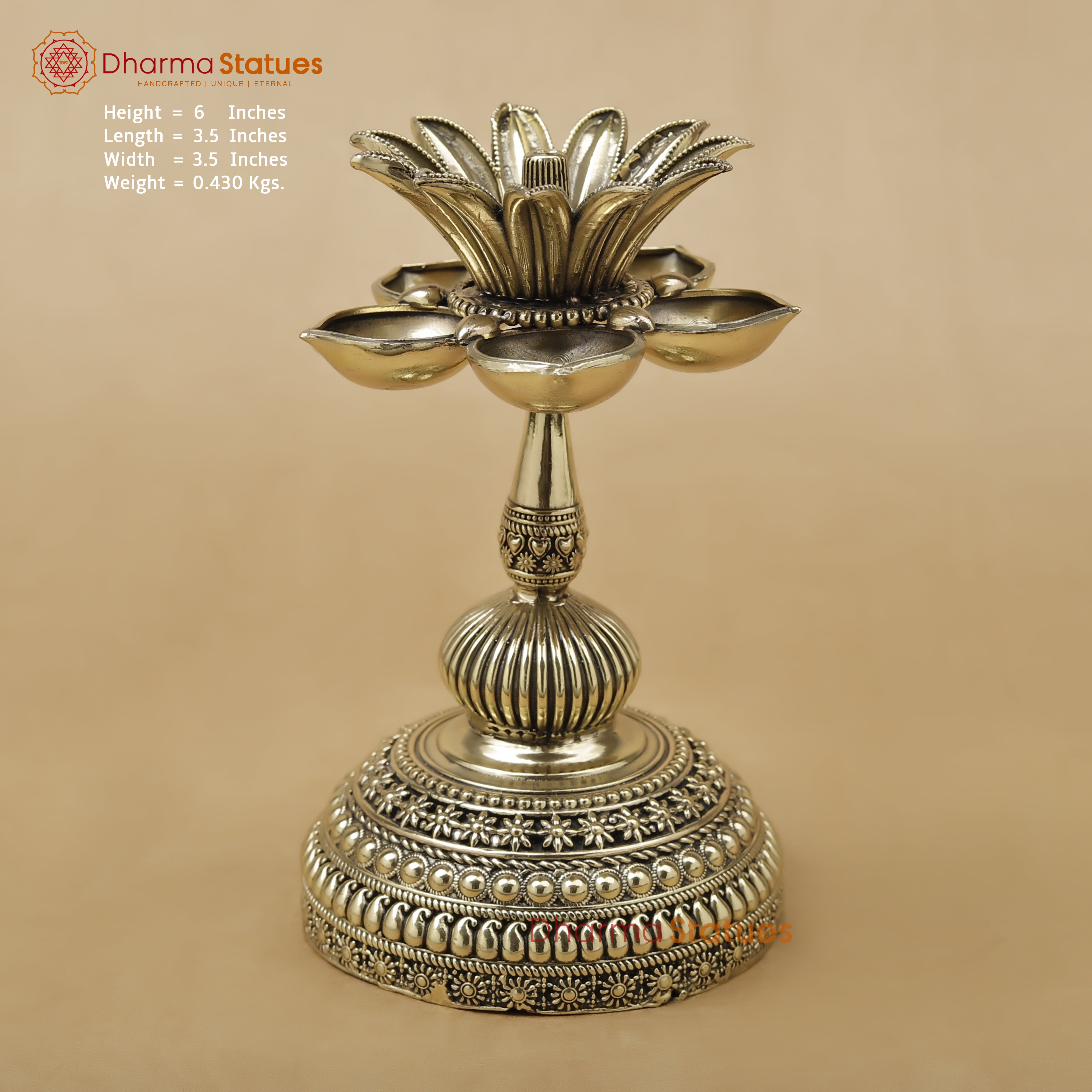 Brass Diya Fine, 6