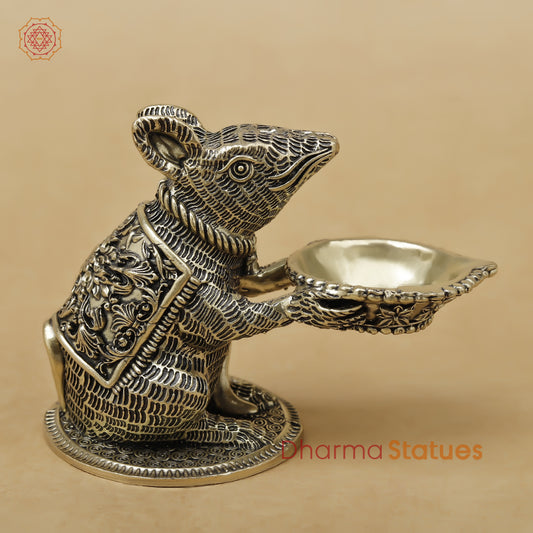 Brass Diya Fine, 3.5"