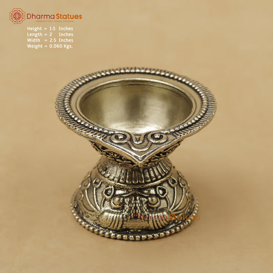 Brass Diya Fine, 1.5"