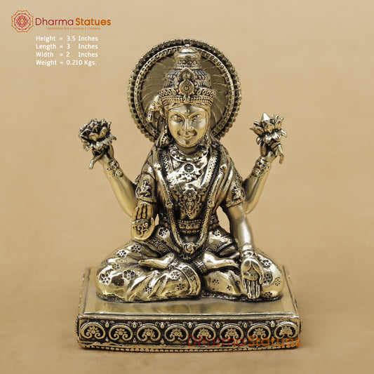 Brass Lakshmi Fine, 3.5"