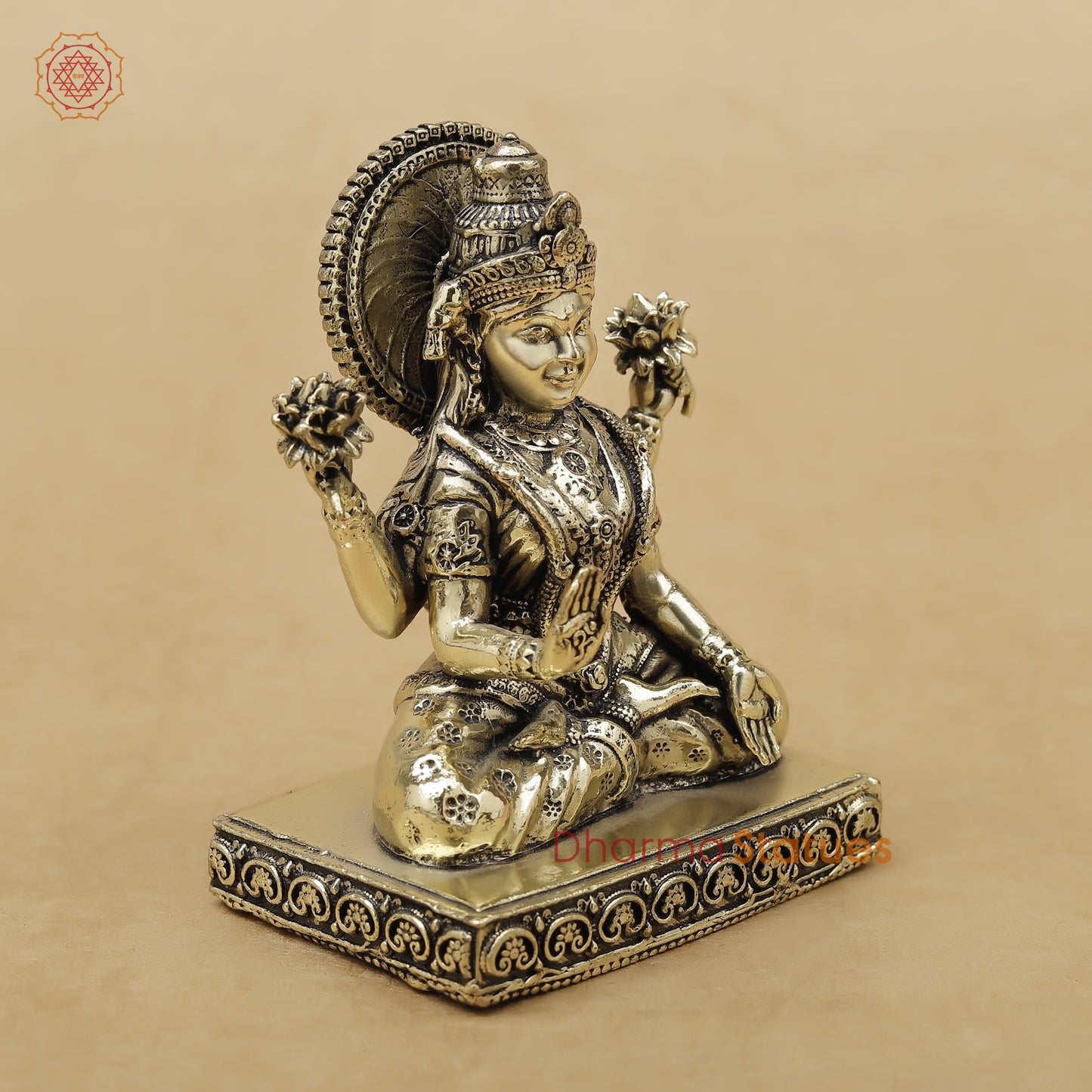 Brass Lakshmi Fine, 3.5"