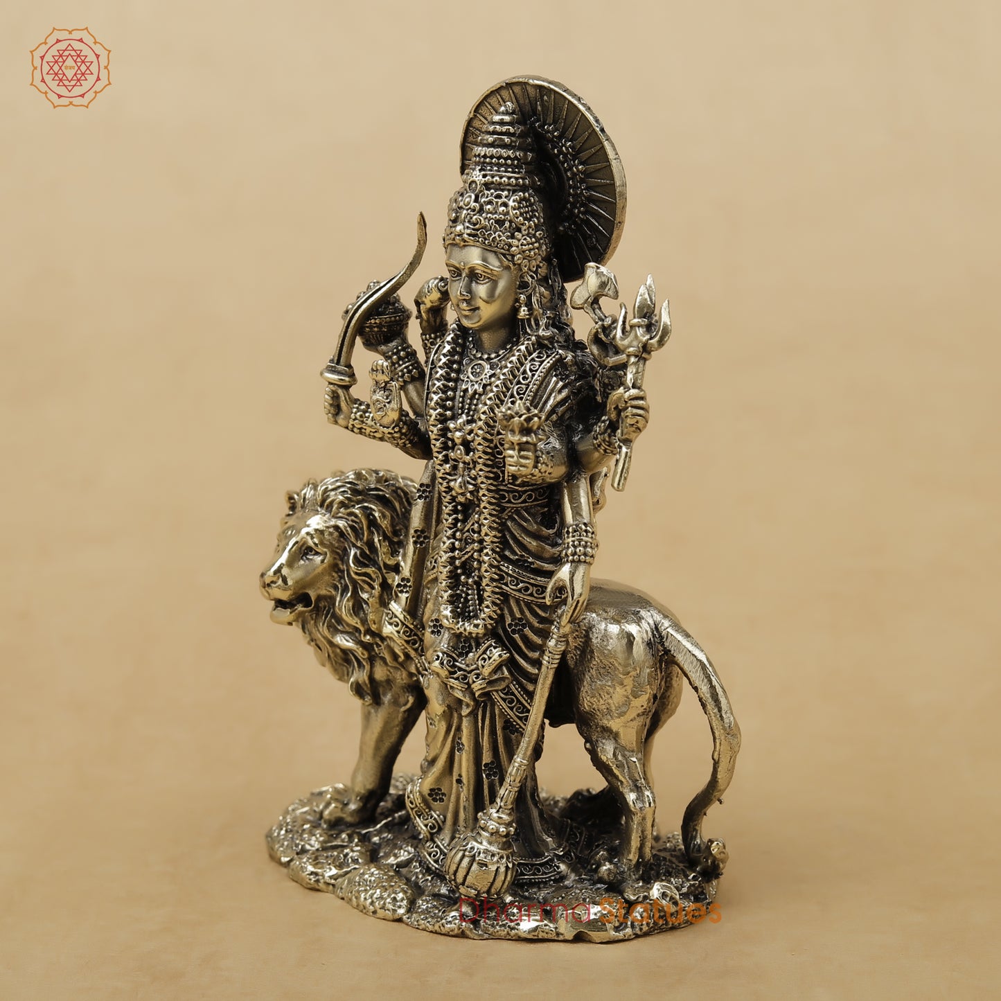Brass Durga Fine, 5"