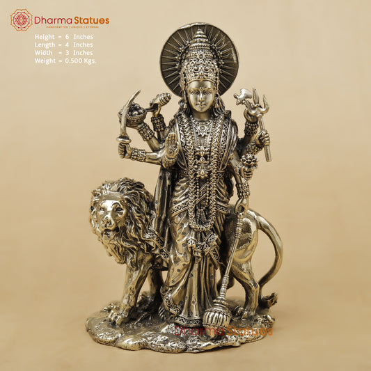 Brass Durga Fine, 6"