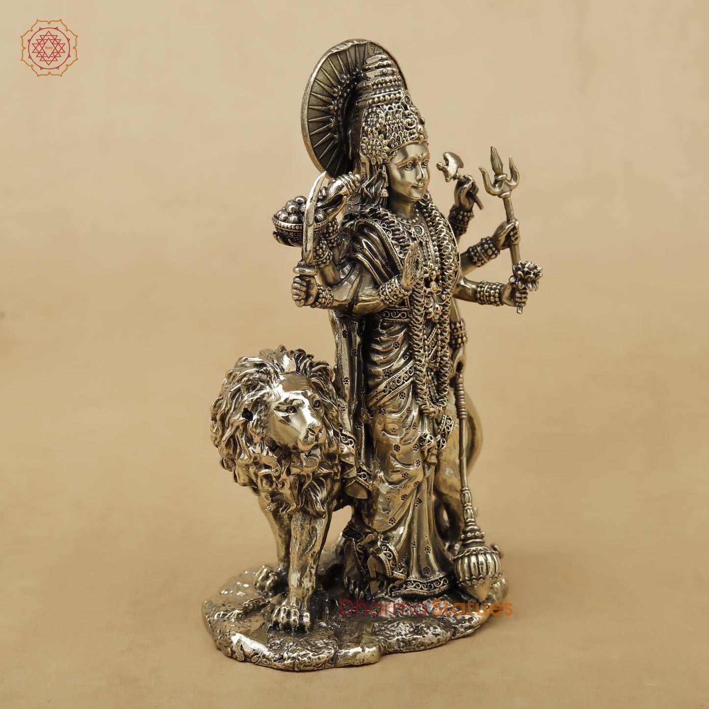 Brass Durga Fine, 6"