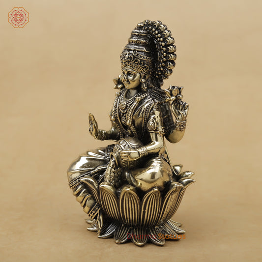 Brass Lakshmi Fine, 4"