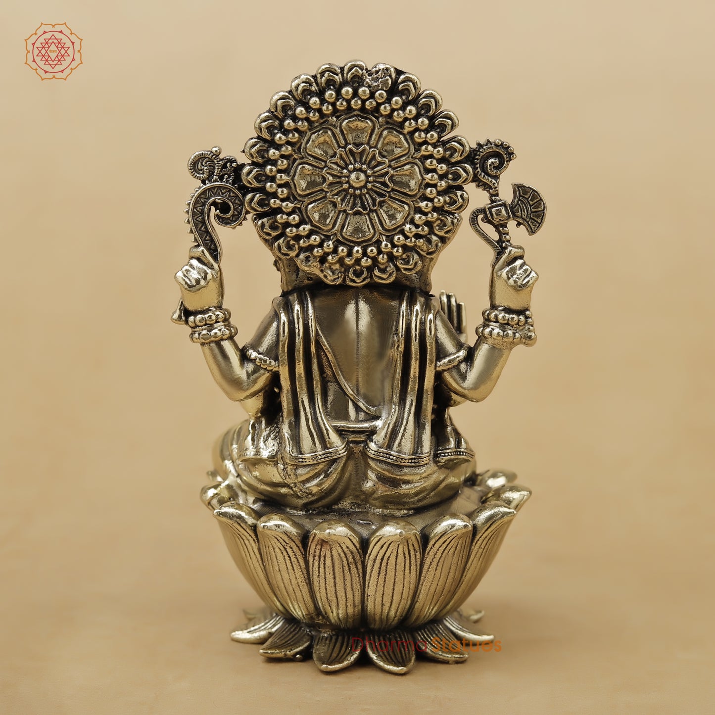 Brass Ganesh Fine, 4"