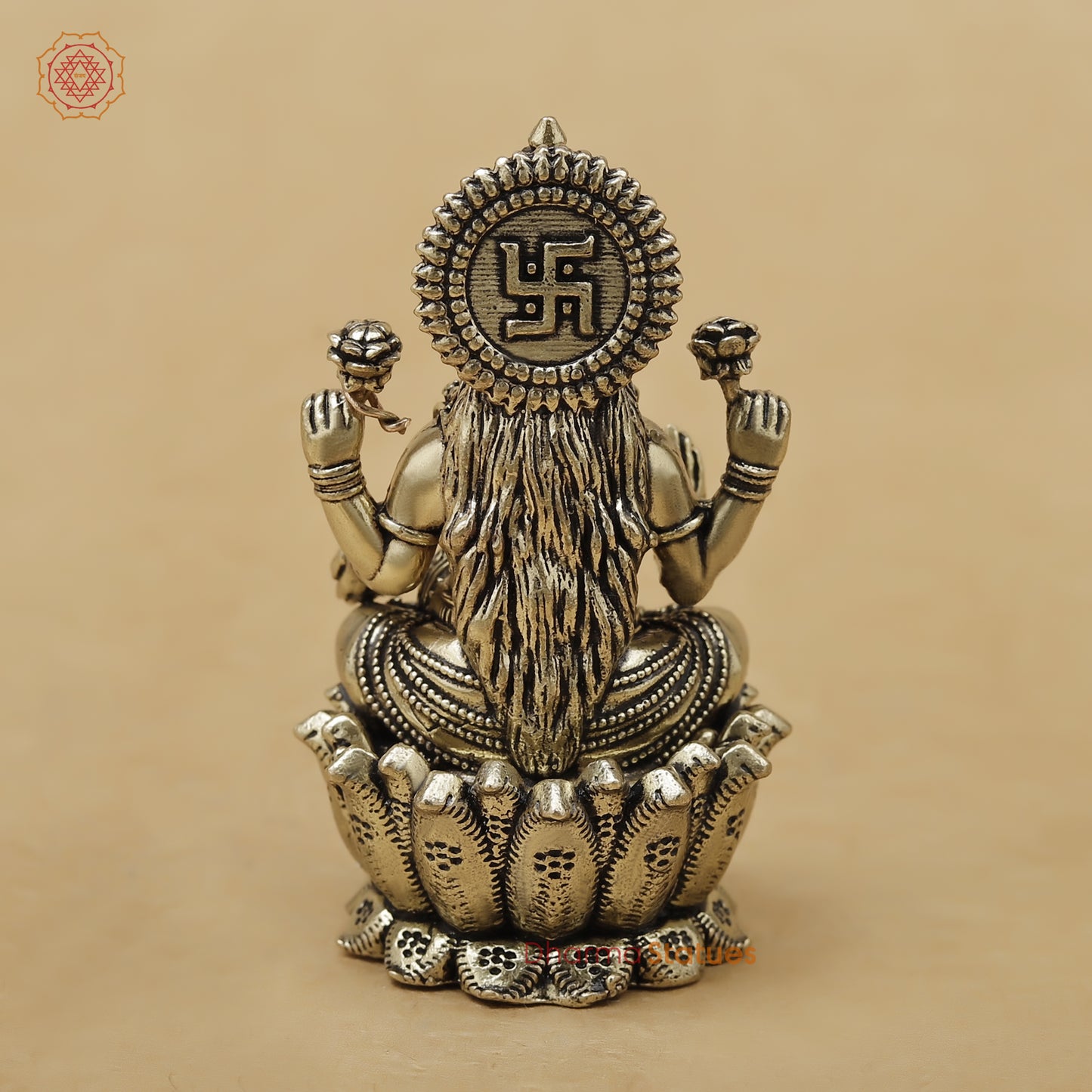 Brass Lakshmi Fine, 2.5"