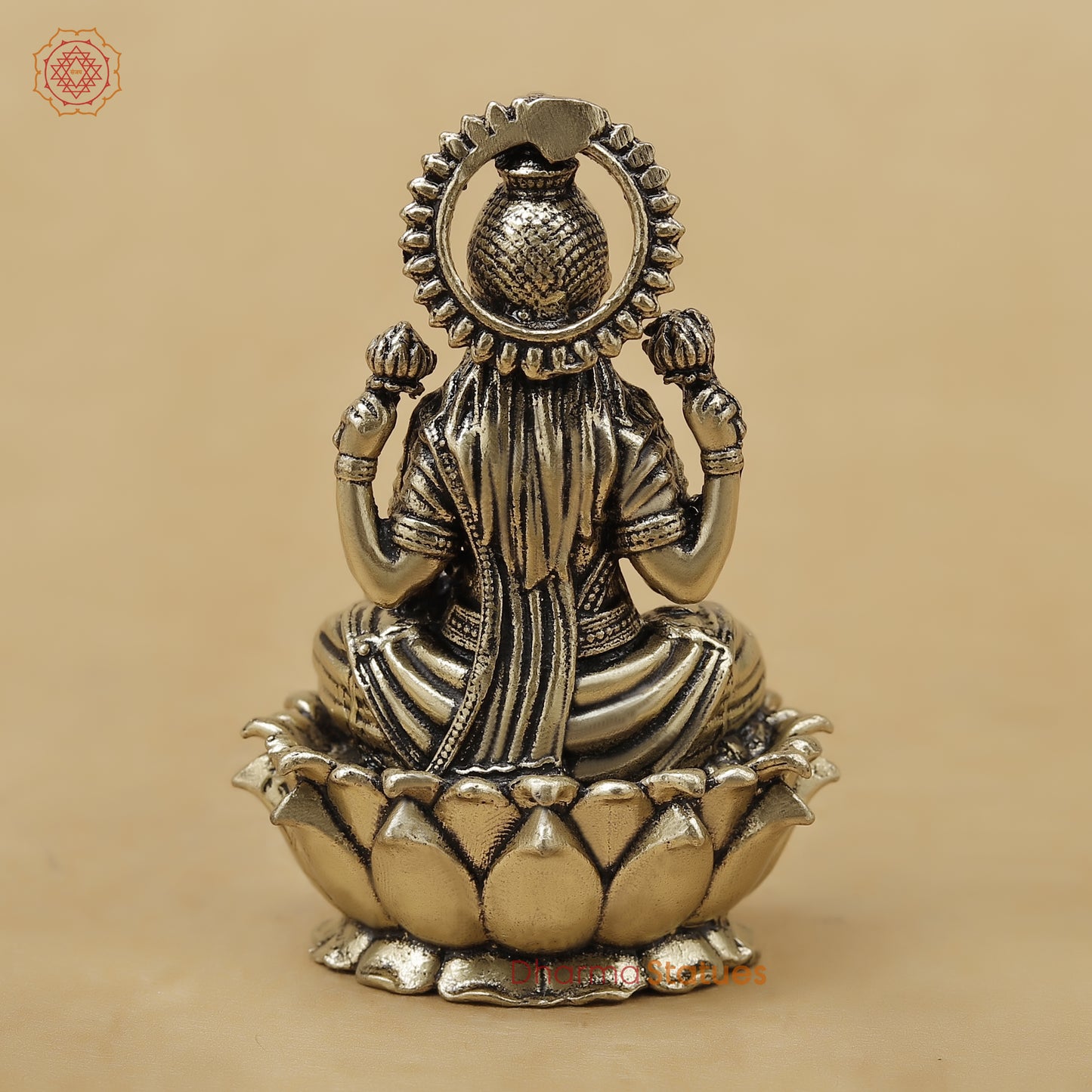 Brass Lakshmi Fine, 2.5"