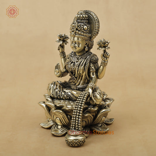 Brass Lakshmi Fine, 6"